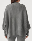 Vera Knit Sweater Dark Grey Marle