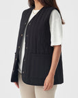 Mae Vest Black