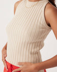 Billie Organic Cotton Tank Sand