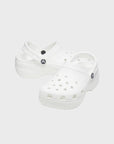Classic Platform Clog White