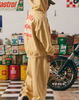 THE BRENDA ENERGY WIDE LEG SWEAT PANTS BUTTER