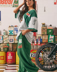 The Very Oversized Mermaid Racing Tee Green