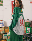 The Long Sleeve Mermaid Racing Tee Green