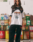 The Very Oversized Mermaid Racing Tee Black