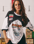 The Very Oversized Mermaid Racing Tee Black