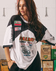 The Very Oversized Mermaid Racing Tee Black