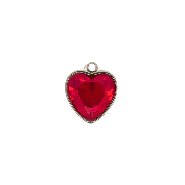 Glass Red Heart