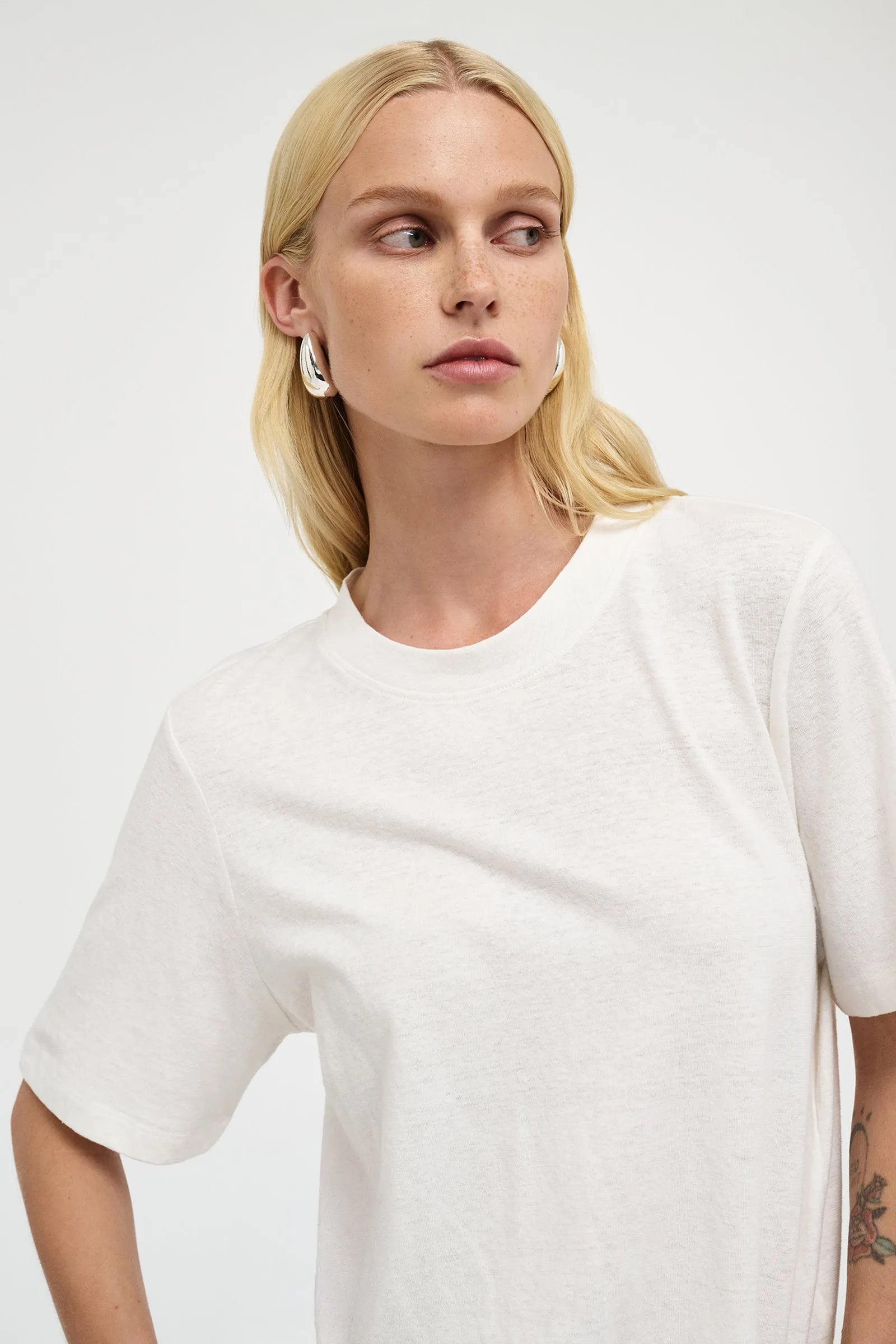 Juno Layer Tee Off White