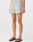 Ines Short Clay Stripe
