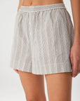 Ines Short Clay Stripe