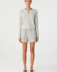 Ines Short Clay Stripe