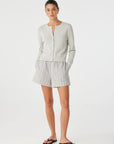 Ines Short Clay Stripe