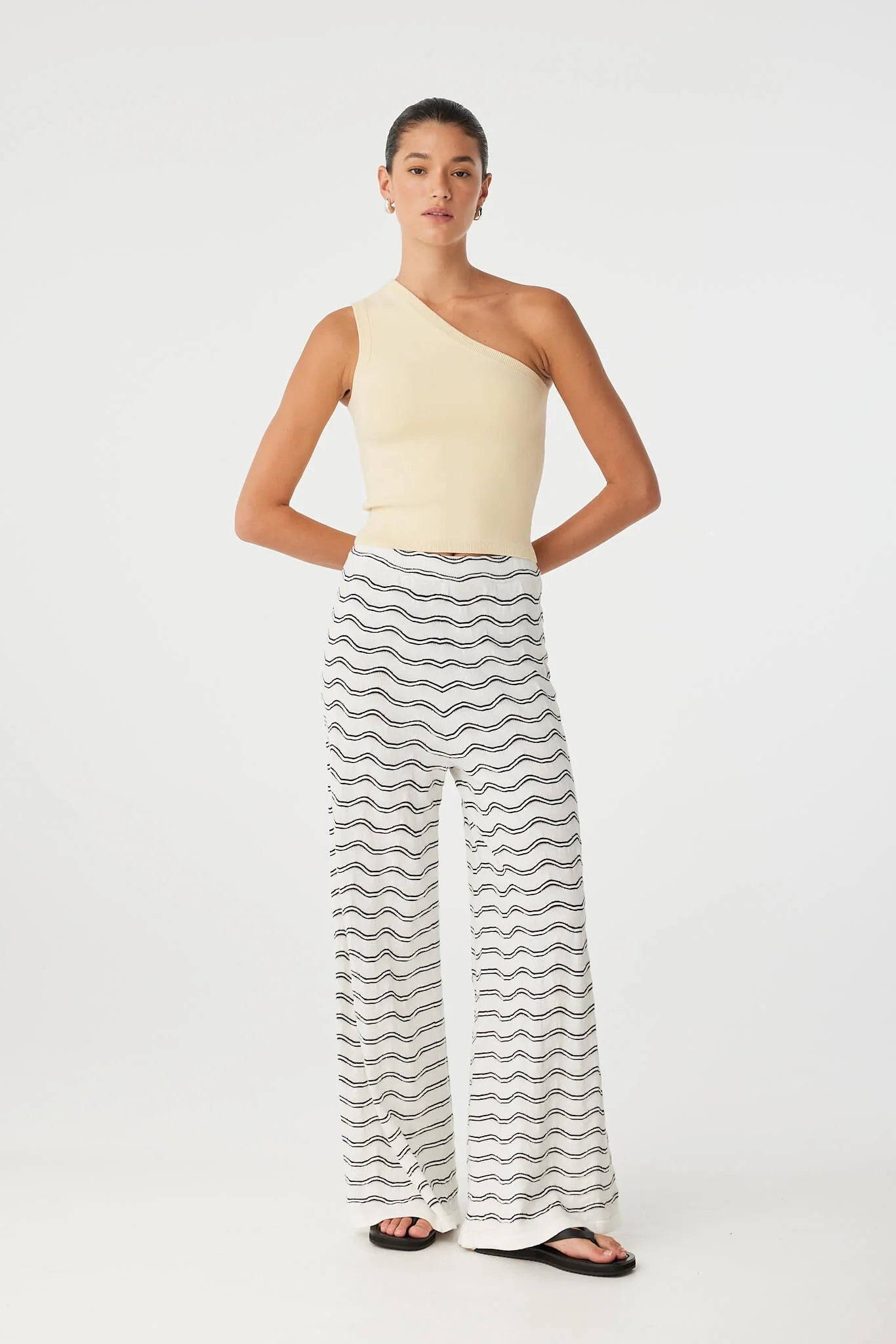 Onda Pant Cream Wave