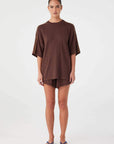 Pippa Oversized Tee Espresso