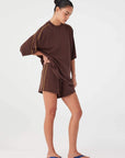 Pippa Oversized Tee Espresso