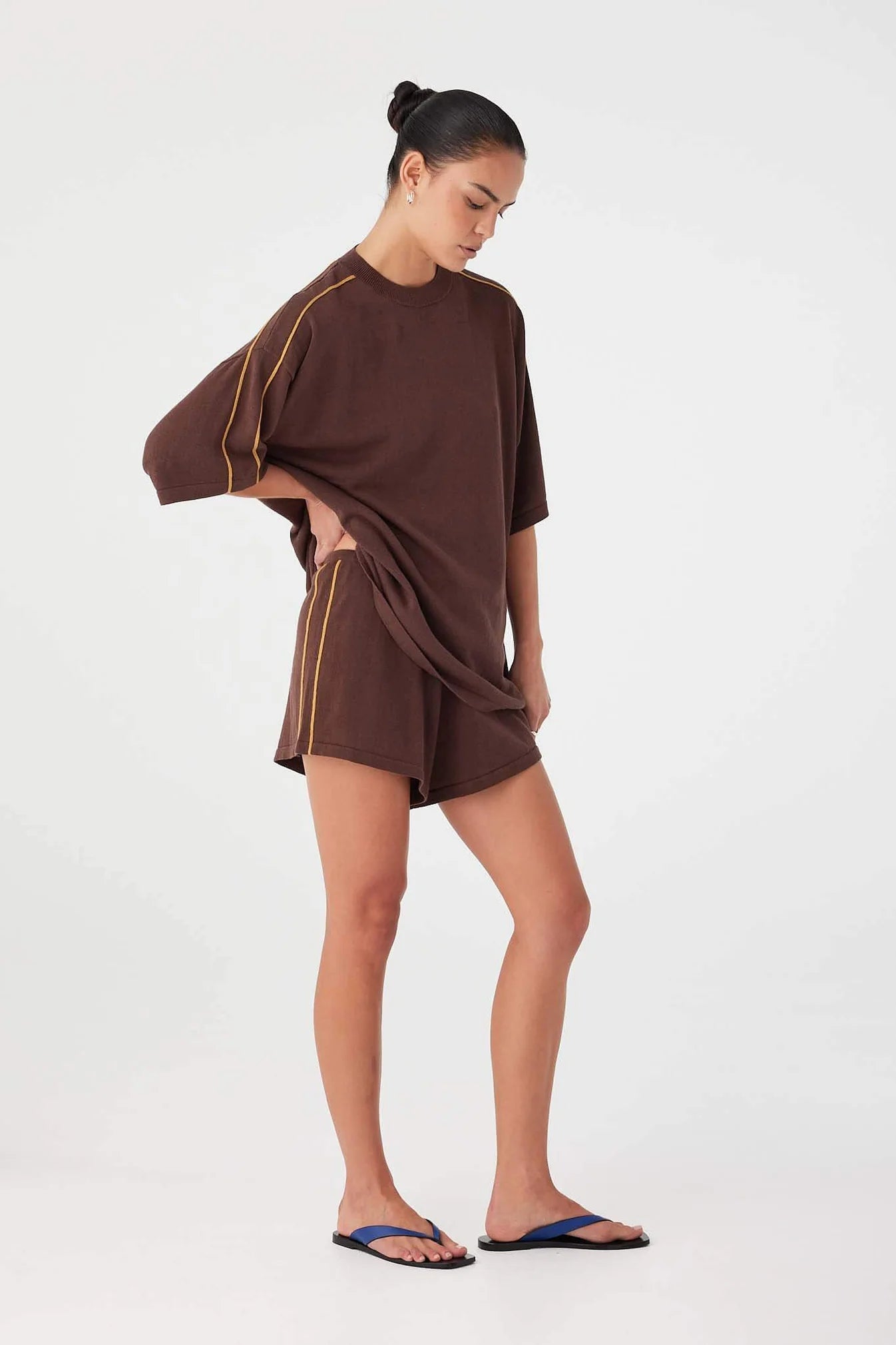 Pippa Oversized Tee Espresso