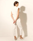 Azalia Denim Boiler Suit Cream