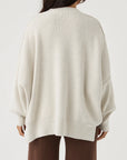 Harper Knit Sweater Grey Marle