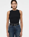 Jonesy Singlet Black