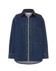 Clancy Oversized Jacket Indigo