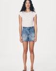 Galo Lace Tee Bone