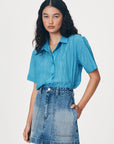 Georgia Denim Mini Skirt Classic Wash