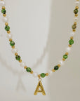 Piece of You Initial Bead Necklace