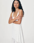 Lorna Lace Midi Dress Bone