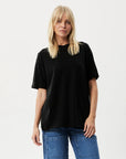 SLAY OVERSIZED HEMP TEE BLACK