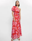 Olina One Shoulder Maxi Dress