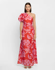 Olina One Shoulder Maxi Dress
