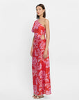 Olina One Shoulder Maxi Dress