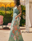 Floridian Bias Dress Sage