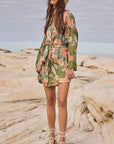 Floridian Shirt Dress Sage