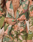 Floridian Shirt Dress Sage