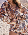 Volcano Goddess Gown Coconut
