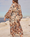 Volcano Goddess Gown Coconut