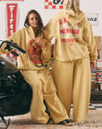 THE BRENDA ENERGY WIDE LEG SWEAT PANTS BUTTER