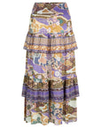 Dancing Valley Ra-Ra Maxi Skirt Violet