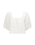Maiden Lace Blouse Antique White