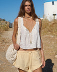 Maiden Lace Cami Antique White