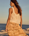 Maiden Lace Cami Antique White