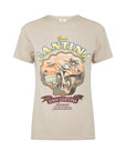 Coco Cantina Biker Tee Taupe