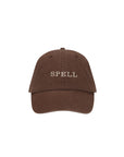Spell Embroidered Cap Cacao