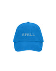 Spell Embroidered Cap Sea Blue