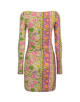 Goldie Shimmer Mini Dress Desert Rose