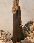 Lou Lou Knit Gown Cacao