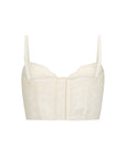 Lux Lisbon Lace Bustier Vintage Cream