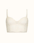 Lux Lisbon Lace Bustier Vintage Cream