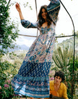 Marmont Gown Lapis